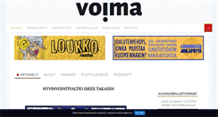 Desktop Screenshot of anna.voima.fi